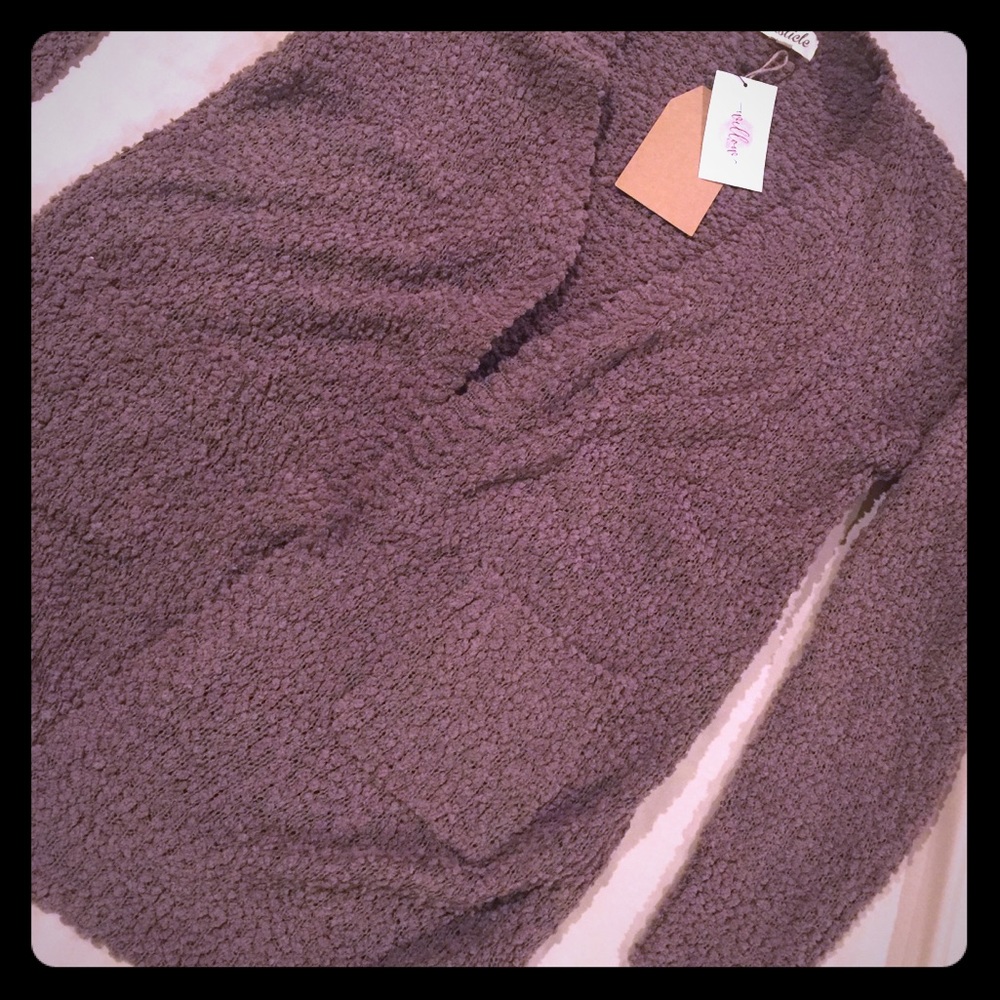 Mocha colored brand new cardigan. Super soft.